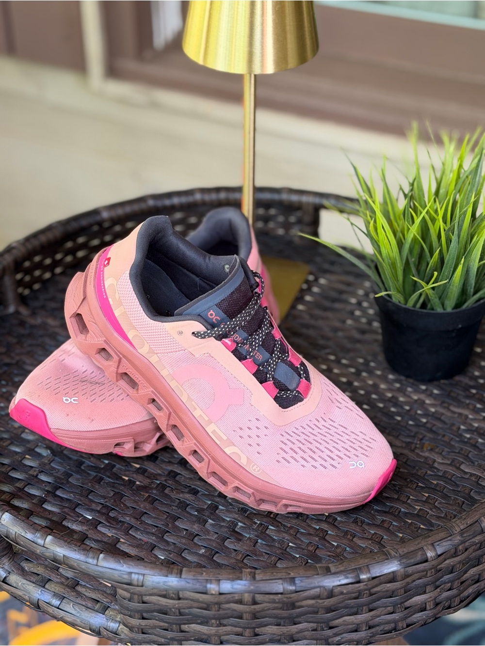 On Running Cloudmonster Rose Pink Women's Athletic Shoes Size 9 - Picture 3 of 16